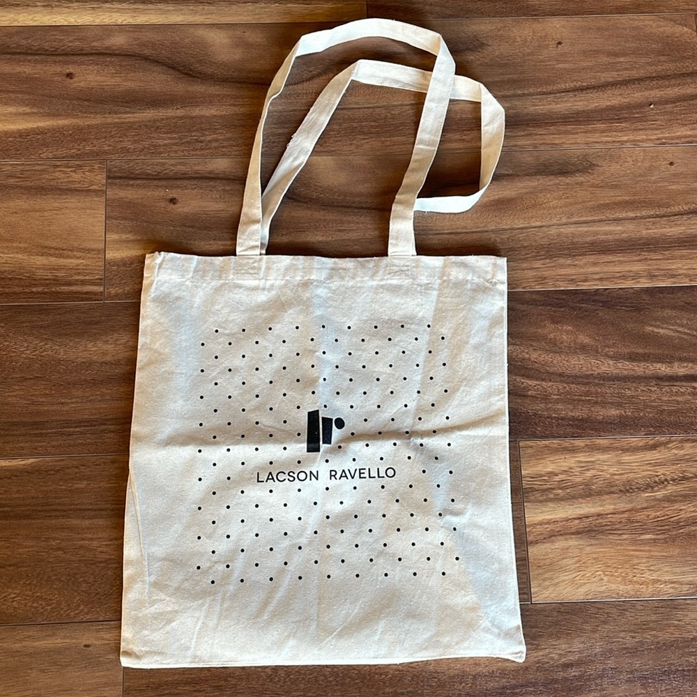 Larson Ravello Canvas Shopping Tote Bag